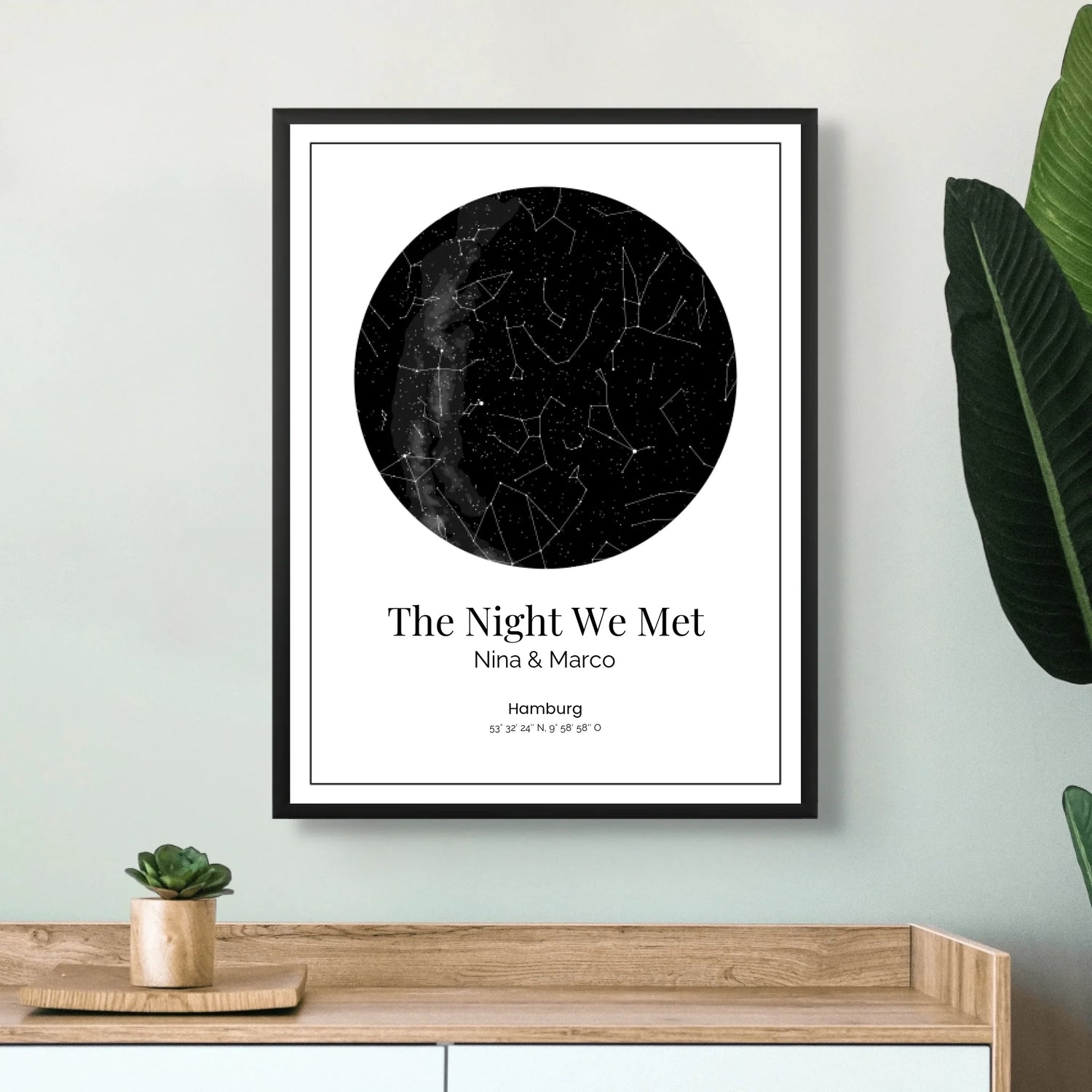 Sternenhimmel Poster – "The Night We Met" - Momeries