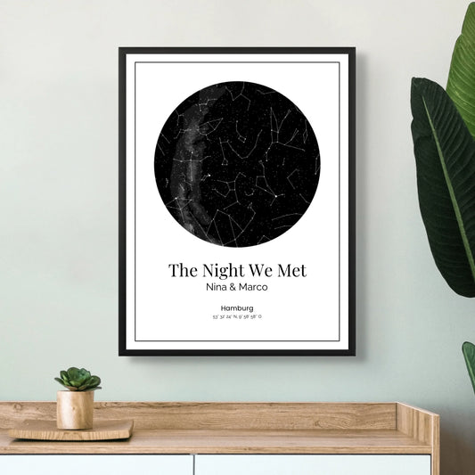 Sternenhimmel Poster – "The Night We Met" - Momeries