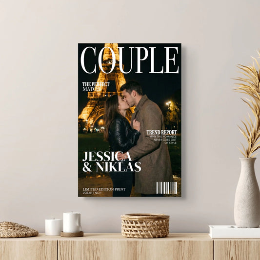 Euer Bild als Magazin Cover - Premium Druck auf Fotoboard - Momeries